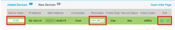 Modify interface.
