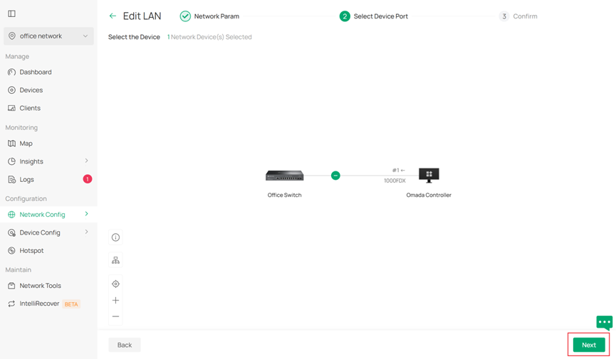 Click Next button to skip choosing access point for this point of view.