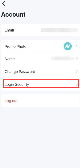 Login Security option