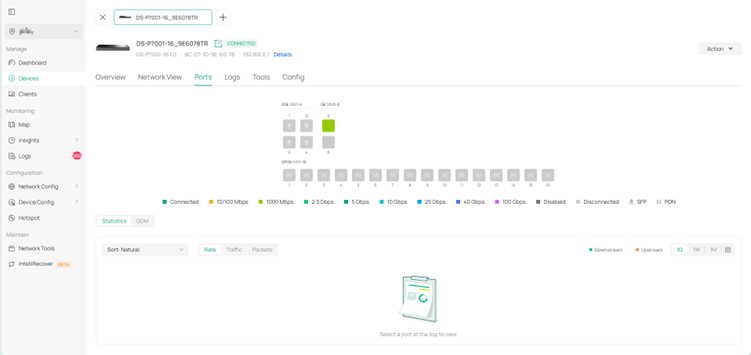 New OLT full-detail page.