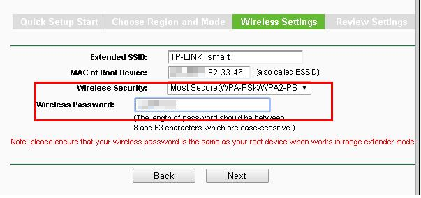 Input wireless password.