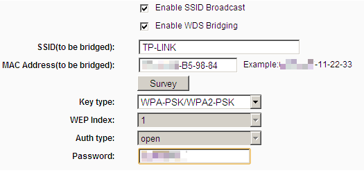 Connect to root router.