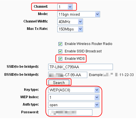 Configure wireless settings.