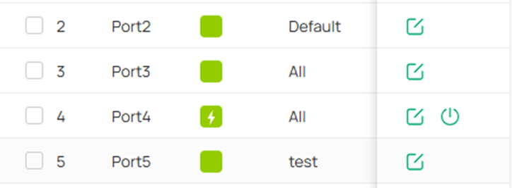 Configure dual ports of NVR in different VLANs.