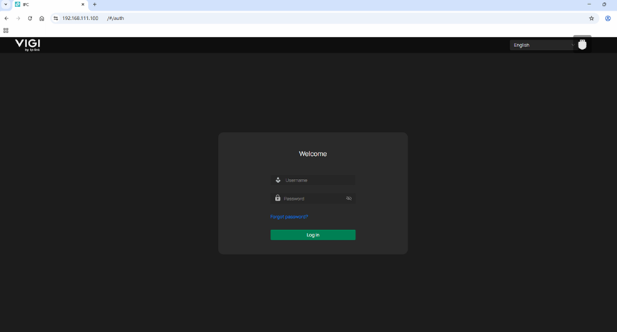 A successful login into a device without the Certificate Error message appearing.