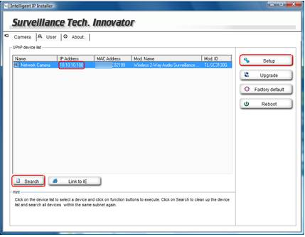 Surveillance Tech Innovator page.