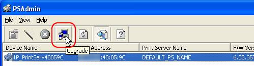 Click Upgrade button.