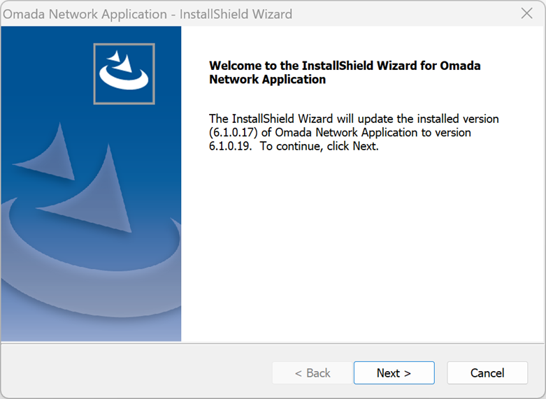 Install the new version of Omada controller.
