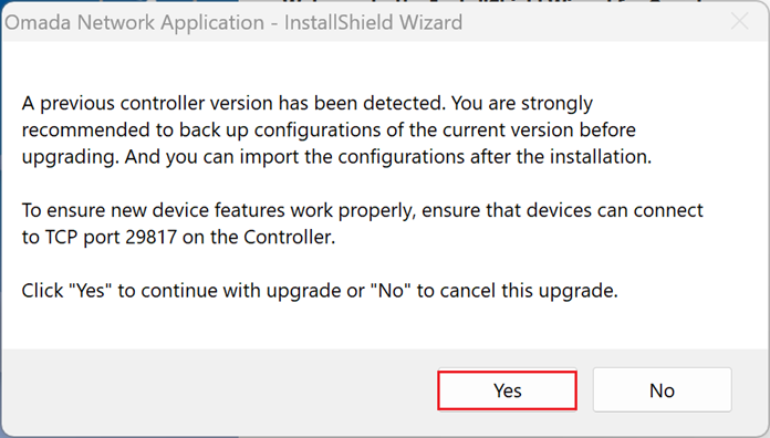 Show installshield wizard window.