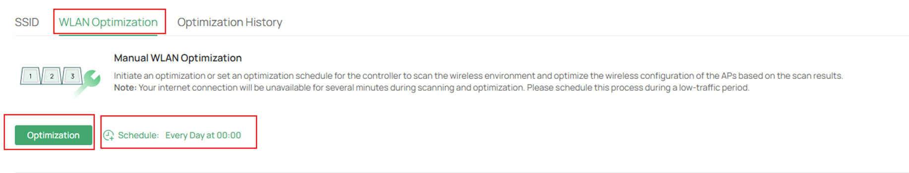 Path of Wlan optimization on controller v6.