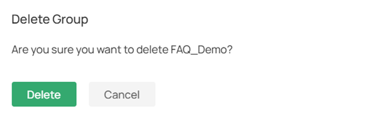 Show the delete SD-WAN group panel.