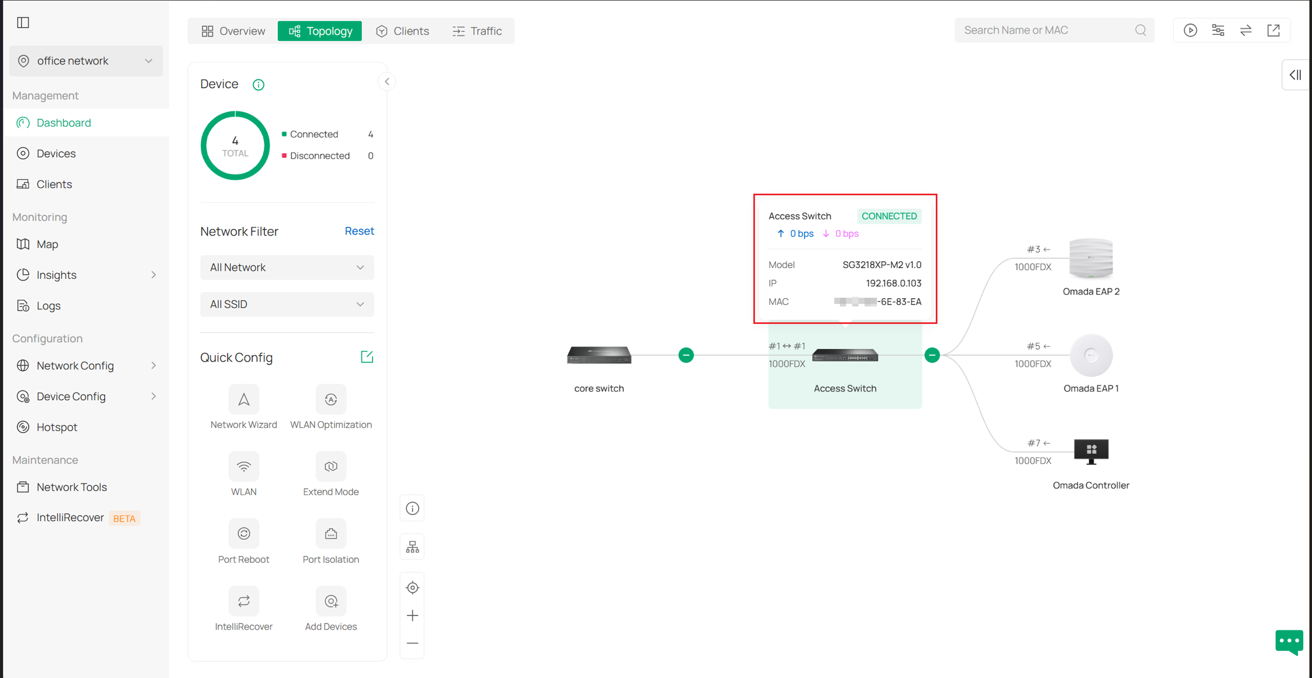 Hovering your mouse reveals some of its characteristics.