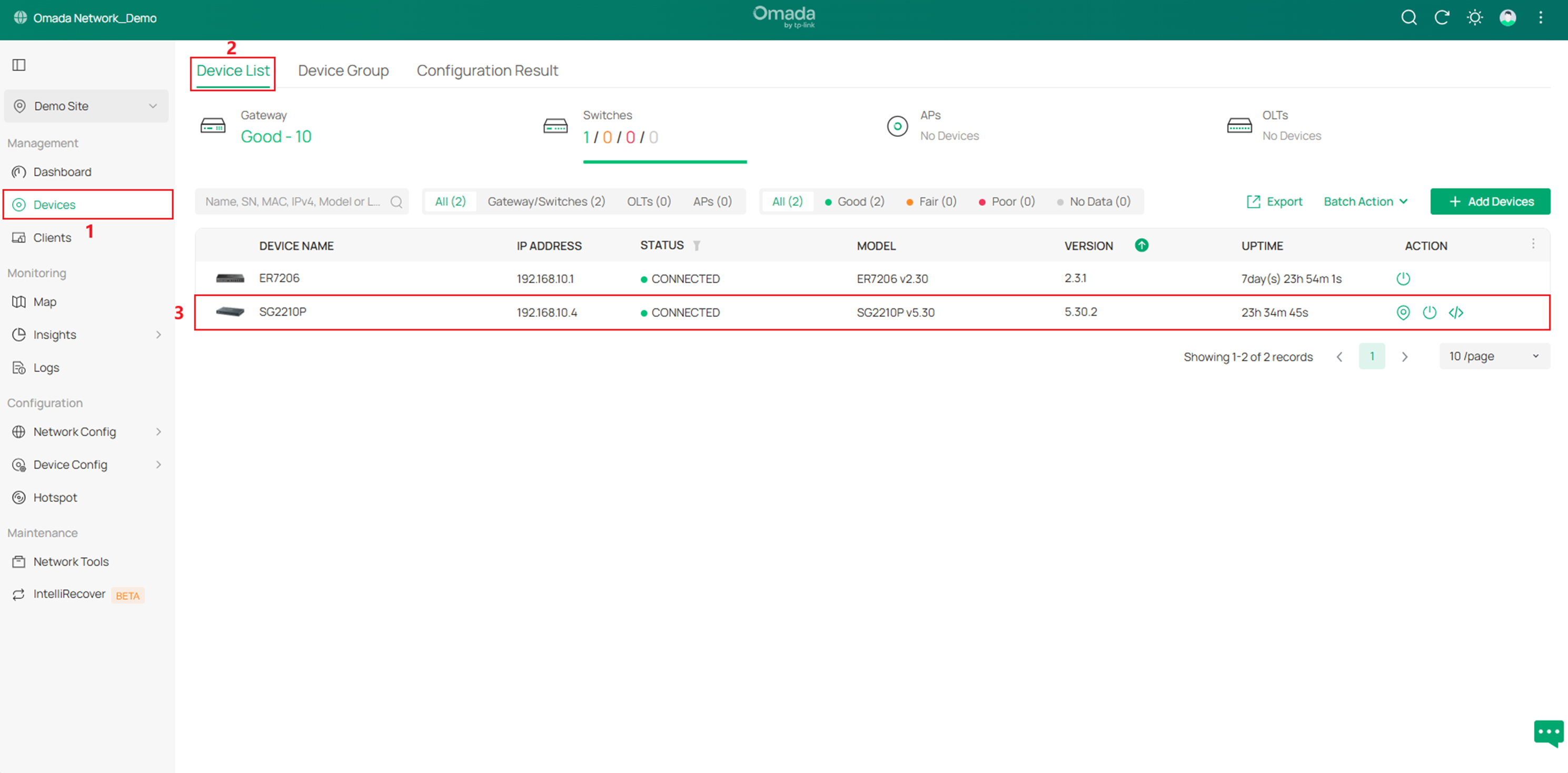 Show the way to find the switch.