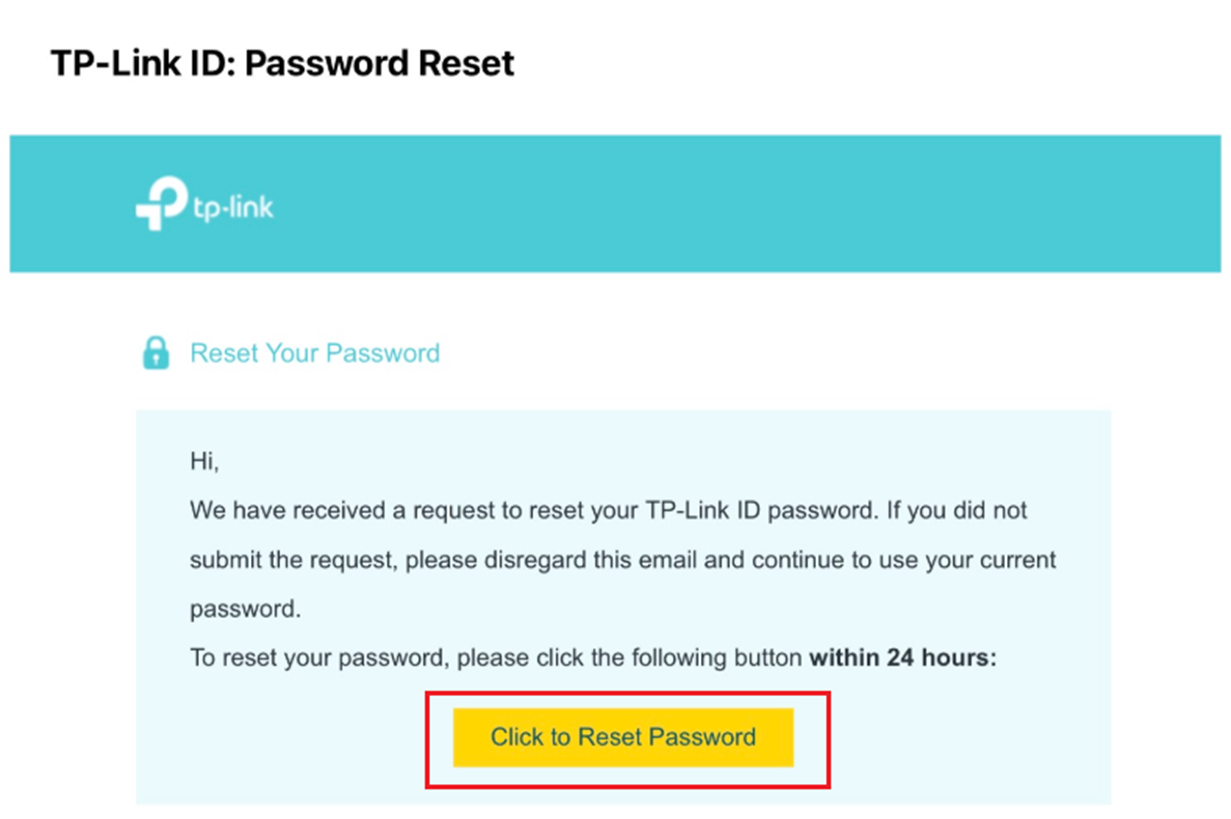 A screenshot showing the email content.