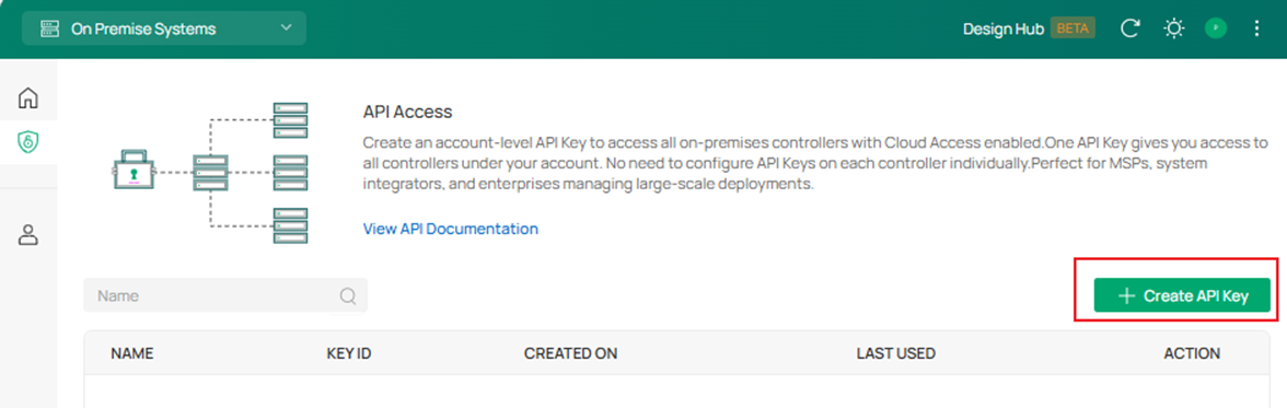 Click Create API Key.