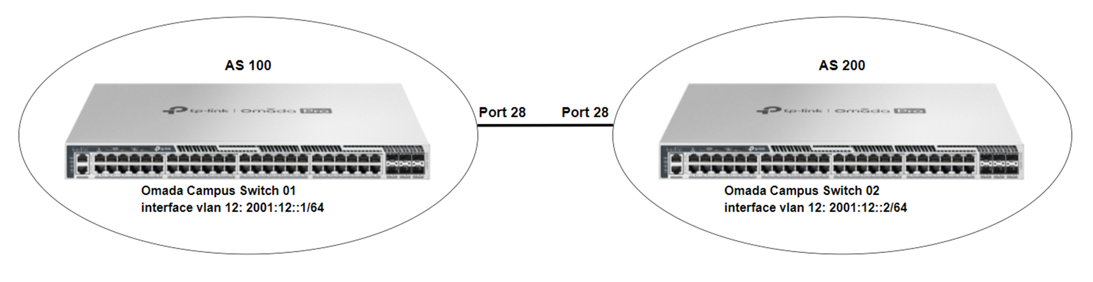 Show the network topology diagram for this configuration example.