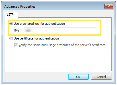 Advanced Properties page.