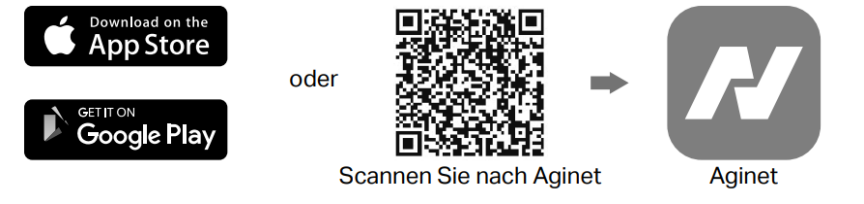 QR-Code der Aginet-App