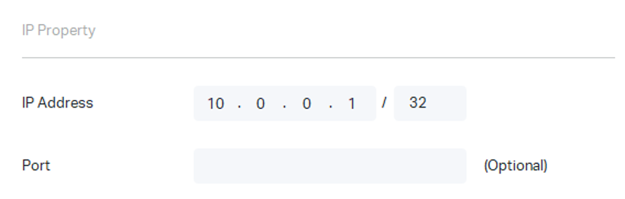 Example of configurations on VPN client.