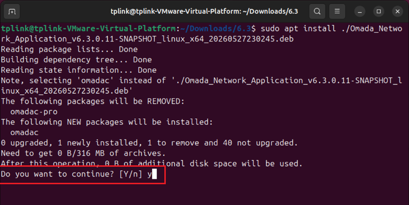 a screenshot showing the command-line interaction.