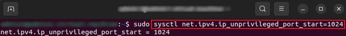 A screenshot showing the command line execution.