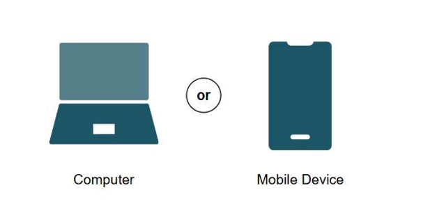 Choose your management device.