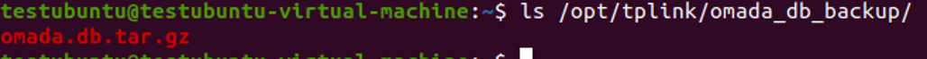 backup db file is saved in /opt/tplink/omada_db_backup.