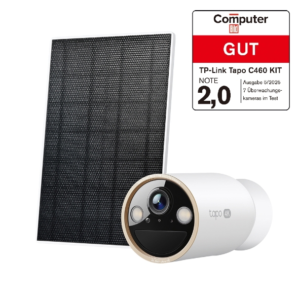 4K Solarbetriebenes Sicherheitskamera-Set