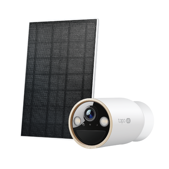 Solar-Powered Security Camera Kit