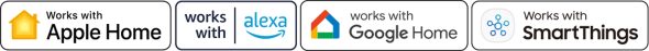 Matter, Apple Home, Alexa, Google Home, Samsung SmartThings