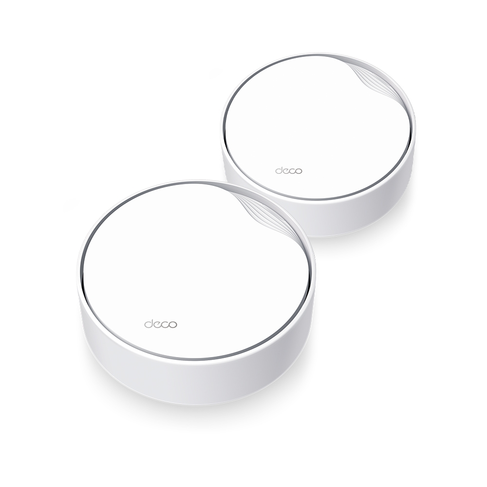 Deco X50 PoE AX3000 Whole Home Mesh WiFi 6 System With PoE TP Link 