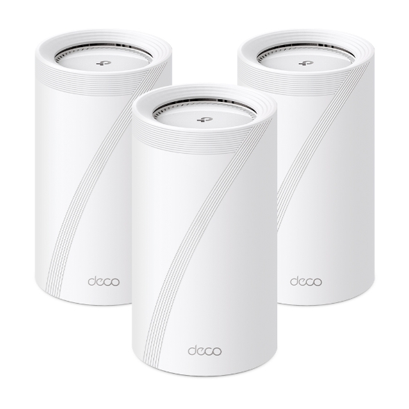 Deco BE95, BE33000 Quad-Band Whole Home Mesh WiFi 7 System