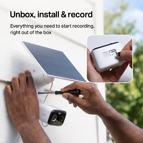 Solar-Charged Security Camera with microSD 6