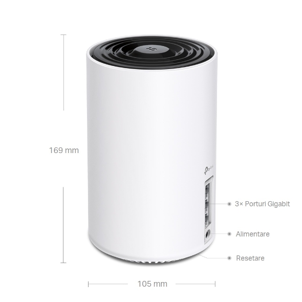 Sistem Mesh Wi-Fi 6E Tri-Band AXE5400 cu acoperire în toată locuința 2