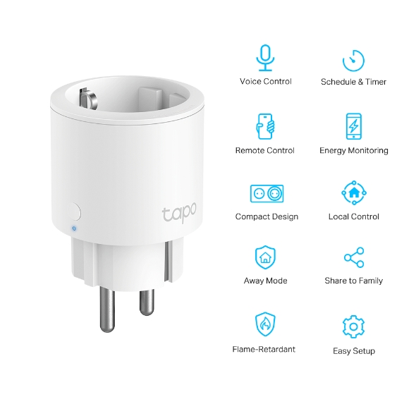 Tp-link Tapo P115 - Mini Smart Wi-Fi Socket - German Socket (Type F) (Tapo  P115(EU)) - merXu - Negotiate prices! Wholesale purchases!