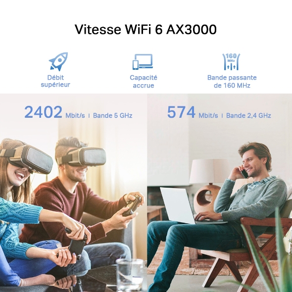Répéteur WiFi 6 - AX3000  5