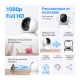 Caméra de vidéosurveillance panoramique et inclinable 3