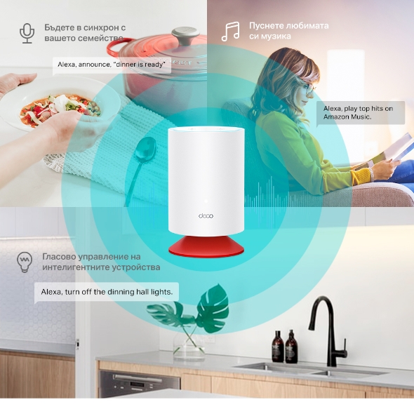AX1800 Mesh Wi-Fi 6 система с вградена Alexa - 2 модула 3