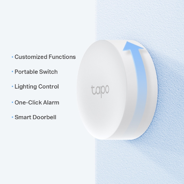 TP-Link Tapo S200B Smart Button, Works with Tapo Devices, Smart