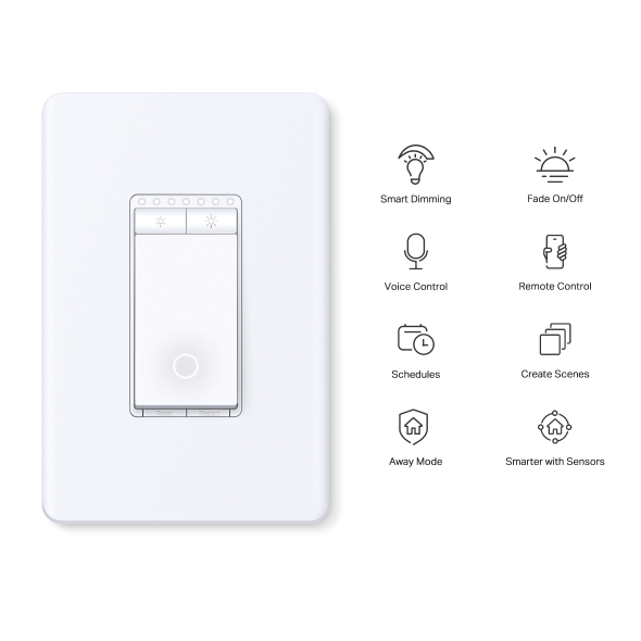 Smart Wi-Fi Light Switch, Dimmer