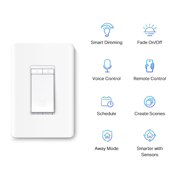 INTERRUPTOR INTELIGENTE WIFI / TPLINK TAPO S500 / WHITE - NANOTECH MARKET