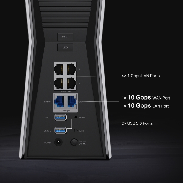 BE19000 Tri-Band Wi-Fi 7 Router