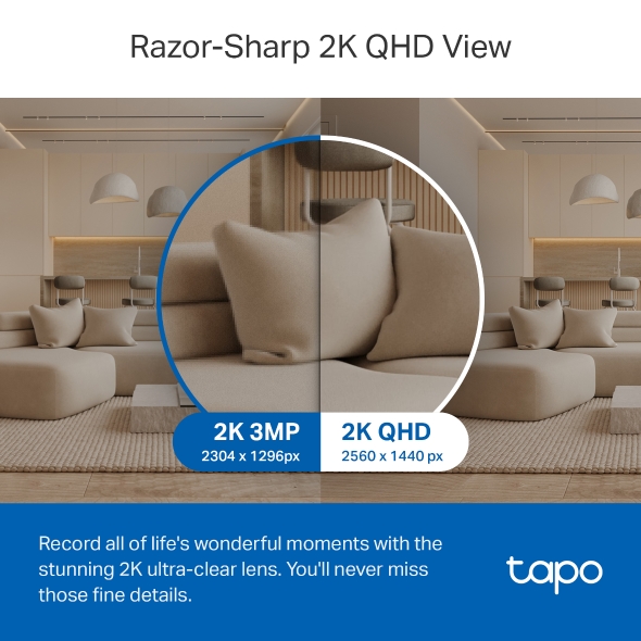 Tapo C220, Pan/Tilt Wi-Fi Camera