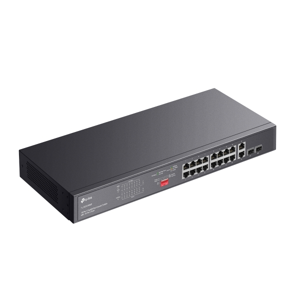 ギガビットポート×18 ラックマウントスイッチ(PoE+ポート×16搭載) 3