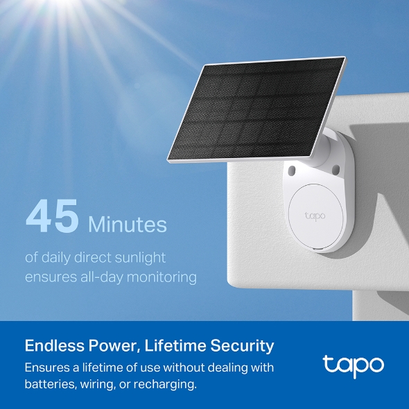 Solar-Powered Security Camera Kit 5