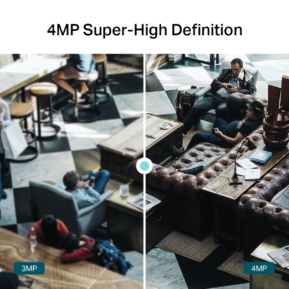 VIGI 4MP 紅外線球型監視器/商用網路監控攝影機 4
