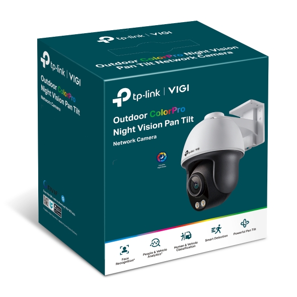 VIGI 4MP 戶外型 ColorPro 黑光夜視旋轉式監視器/商用網路監控攝影機 5