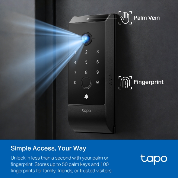 Video Palm Access Smart Lock 4