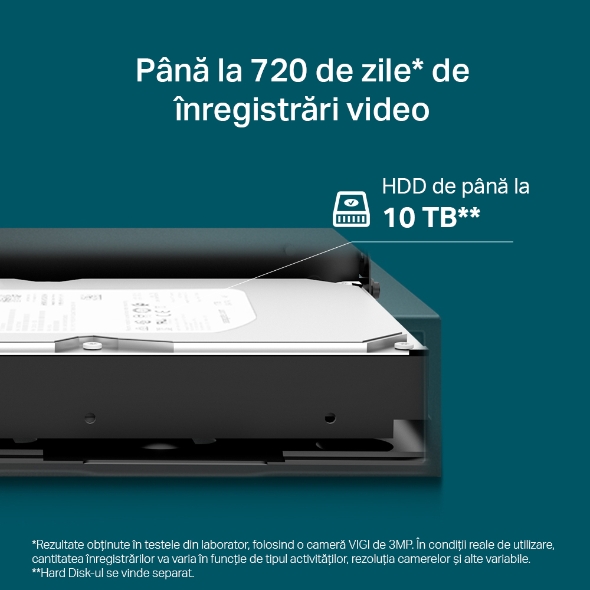 Video Recorder PoE+ cu 8 canale de rețea 5