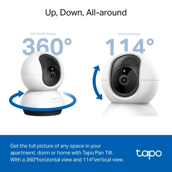 Tapo C Telecamera K Smart Ai Wi Fi Pan Tilt Indoor Tp Link Italia